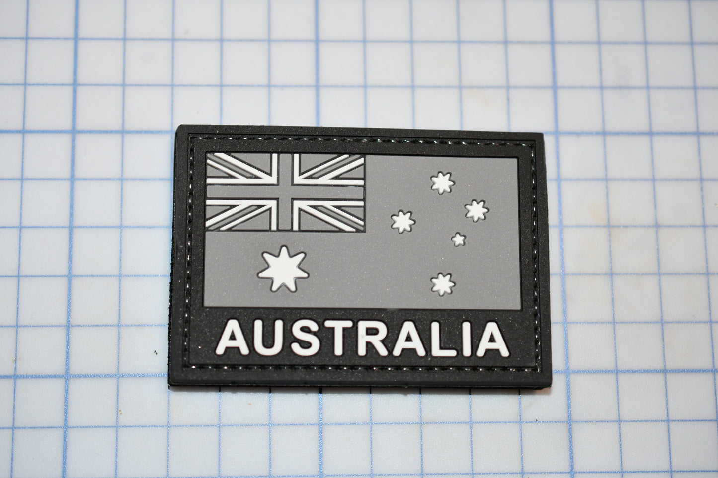 a patch with a flag of australia on it