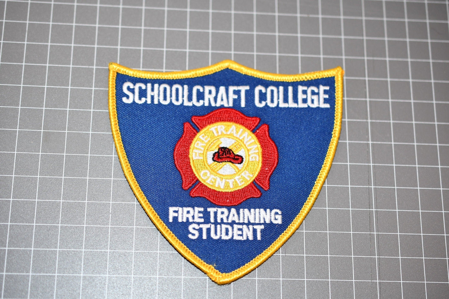 Schoolcraft College Michigan Fire Training Student Patch (B23-155)