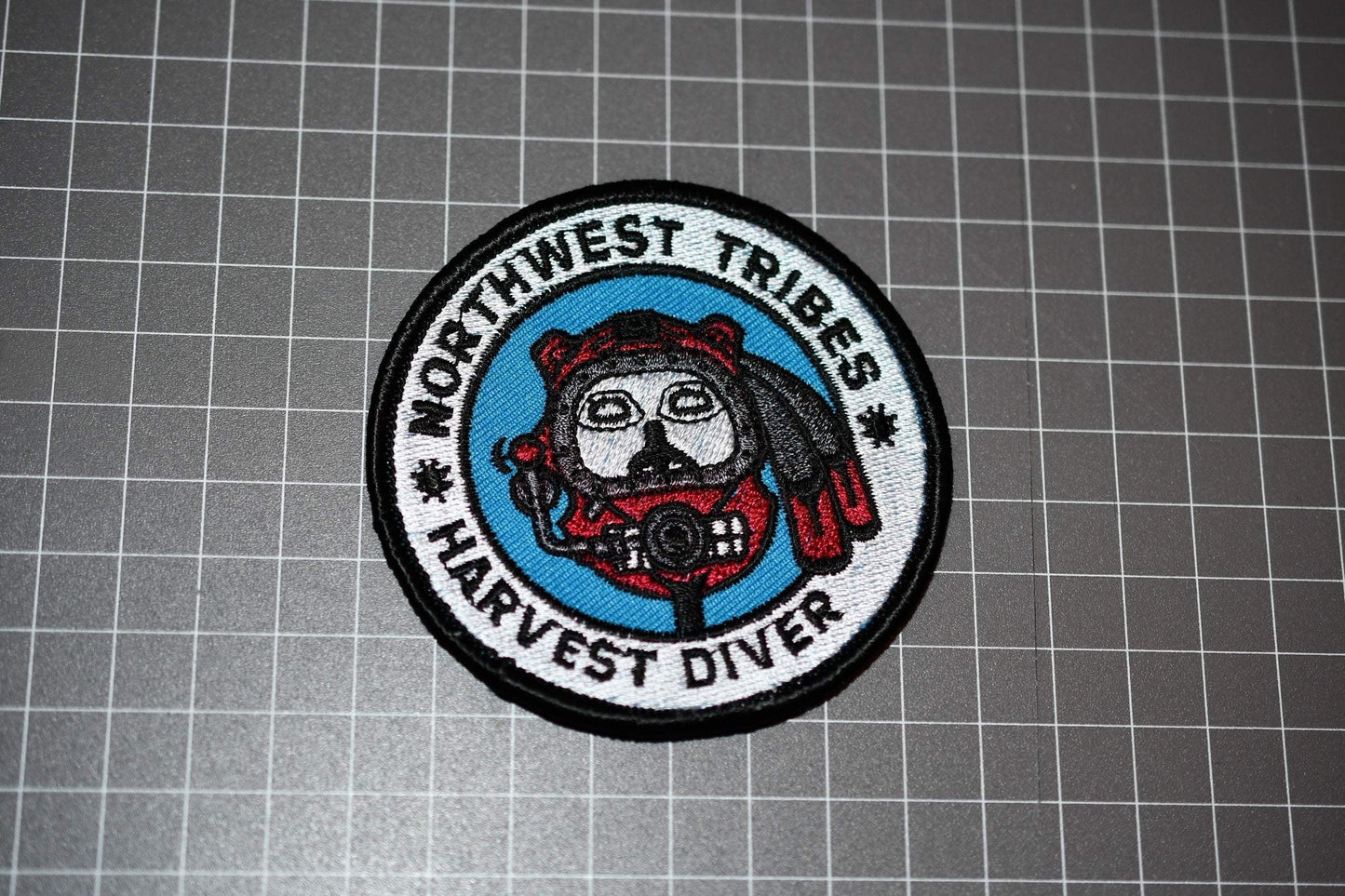 Northwest Tribes Harvest Diver Patch (B1)