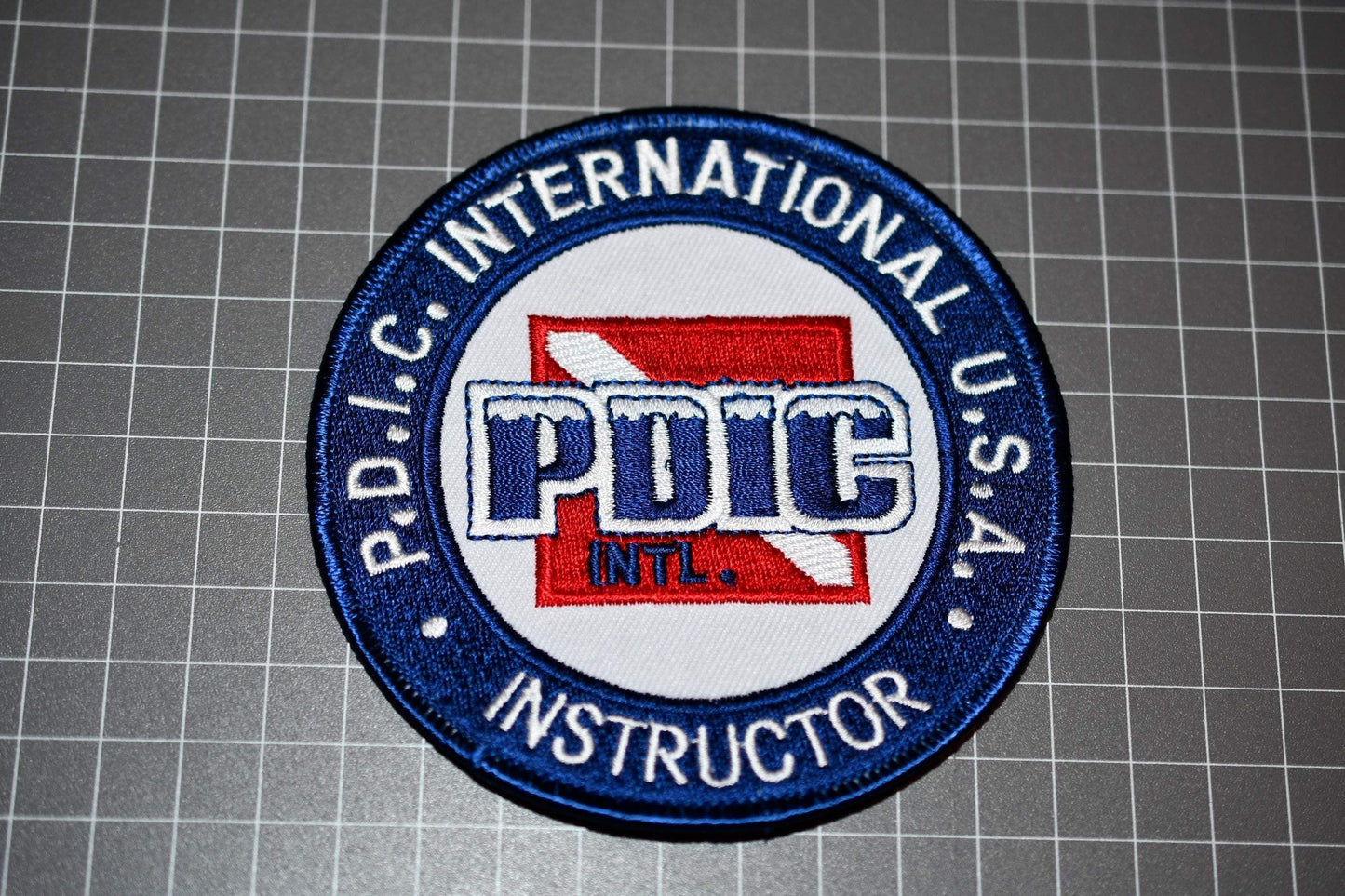 P.d.i.c. International Usa Instructor Patch (B1)