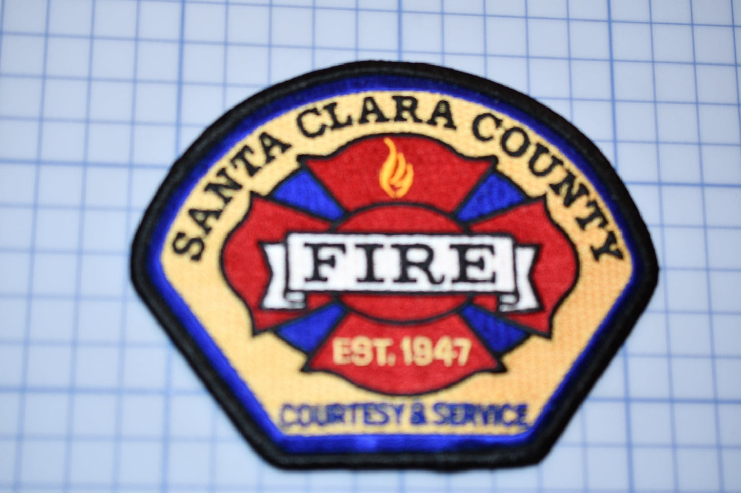 Santa Clara County California Fire Department Patch (B29-337)
