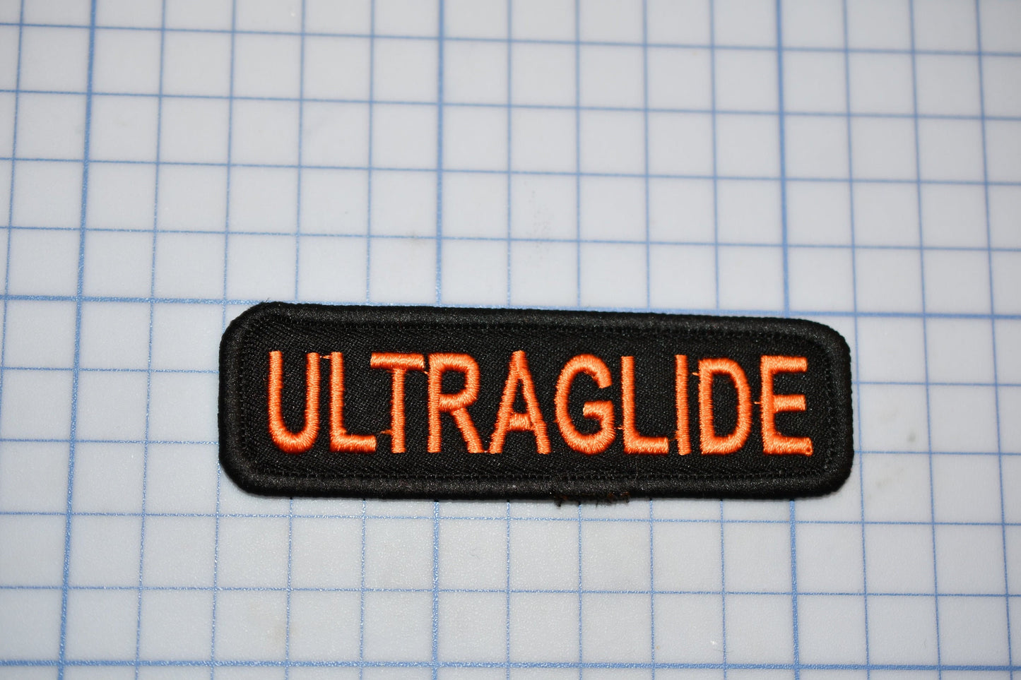 A "Ultraglide" Sew On Biker Patch (B30-366)
