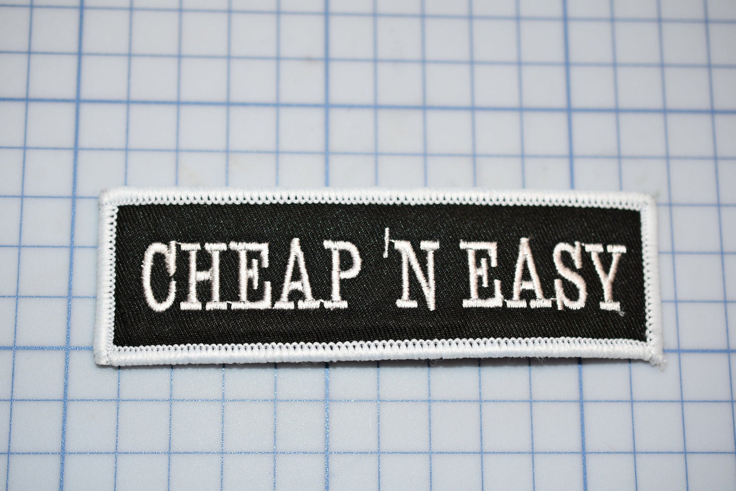 A "Cheap 'N' Easy" Sew On Biker Patch (B30-365)