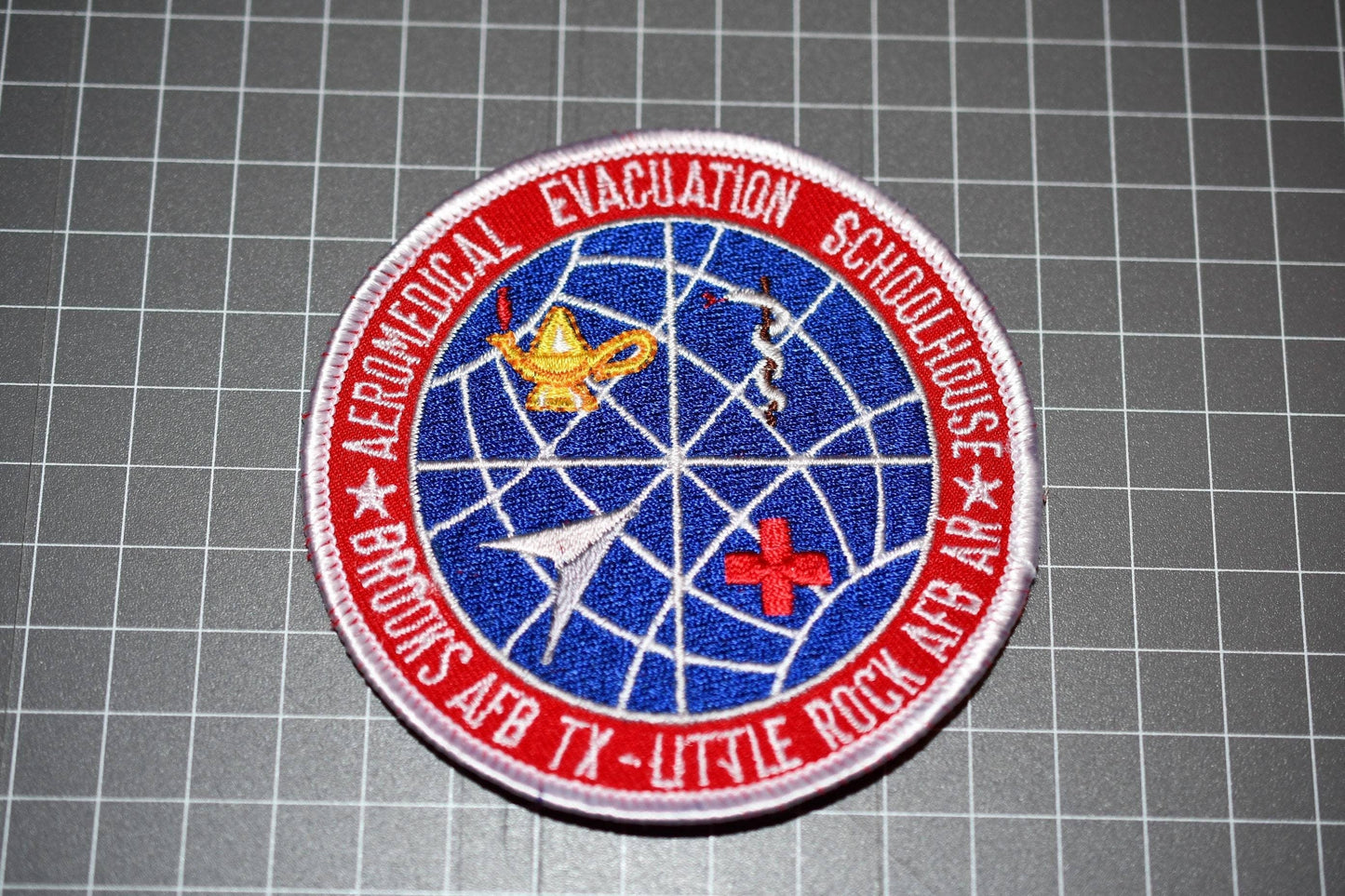 USAF Brooks AFB Texas Aeromedical Evacuation Schoolhouse Patch (B10-017)