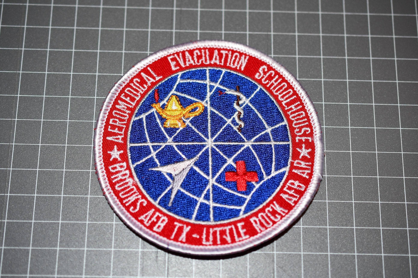 USAF Brooks AFB Texas Aeromedical Evacuation Schoolhouse Patch (B10-017)