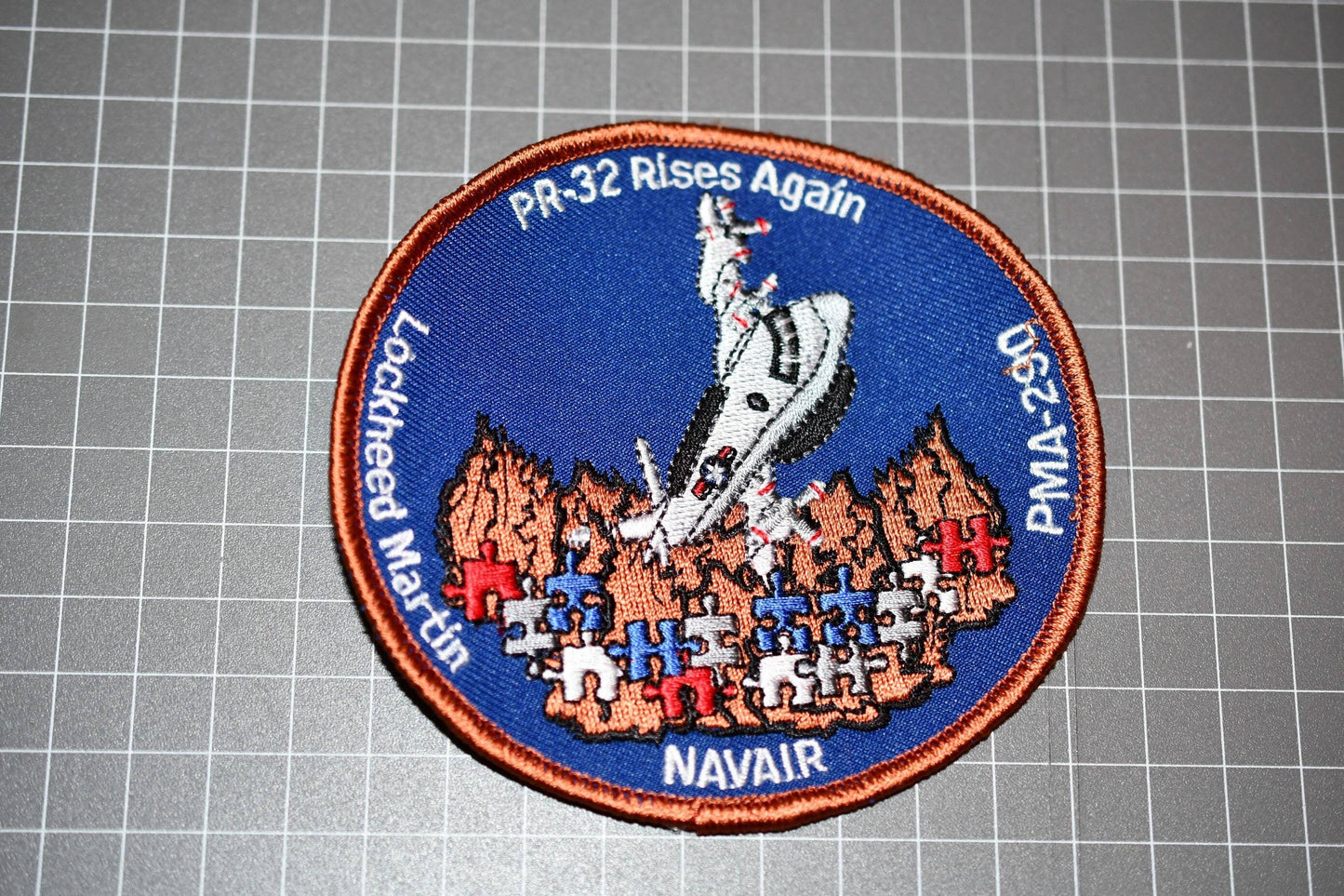 USN Lockheed Martin PMA-290 "PR-32 Rises Again" Navair Patch (B10-094)