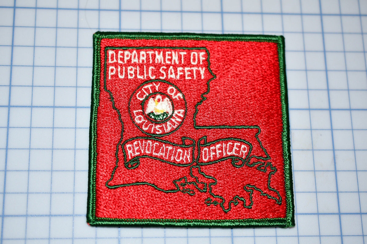 City Of Louisiana Department Of Public Safety Revocation Officer Patch (S4-296)