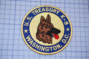 U.S. Treasury Washington D.C. K9 Patch (S5-3)