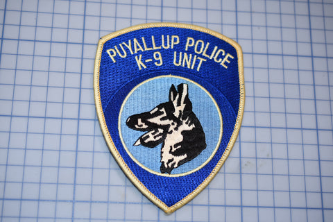 Puyallup Washington Police K9 Patch (S5-3)