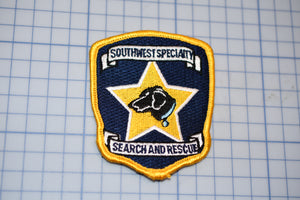 Southwest Specialist Search And Rescue K9 Patch (S5-1)