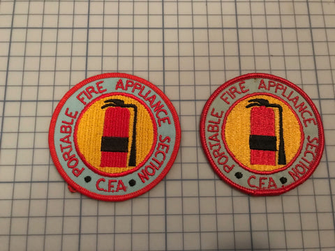 2 CFA Country Fire Authority Victoria Portable Fire Appliance Section Patch (S2)