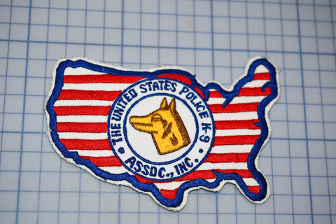 United States Police K9 Association Inc Patch (S5-3)