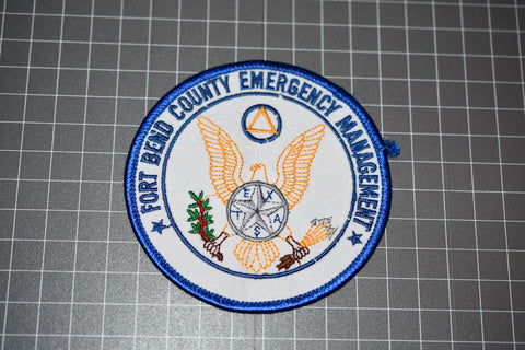 Fort Bend County Texas Emergency Management Patch (B2)