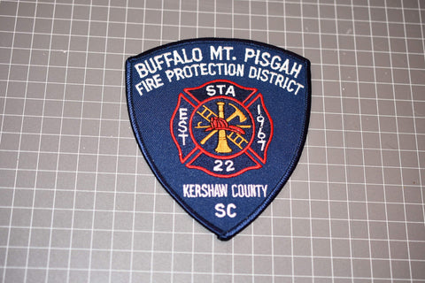 Buffalo Mt. Pisgah South Carolina Fire Protection District Patch (U.S. Fire Patches)