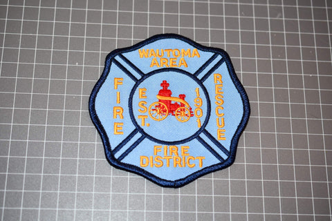 Wautoma Wisconsin Fire Rescue Patch (U.S. Fire Patches)