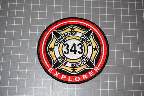 Penbroke Pines Florida Fire Rescue Explorer Patch (B2)