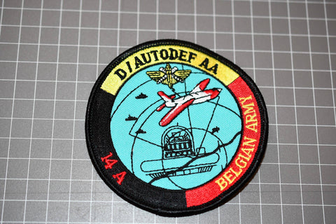 Belgian Army D / Autodef AA 14A Patch (B10-008)