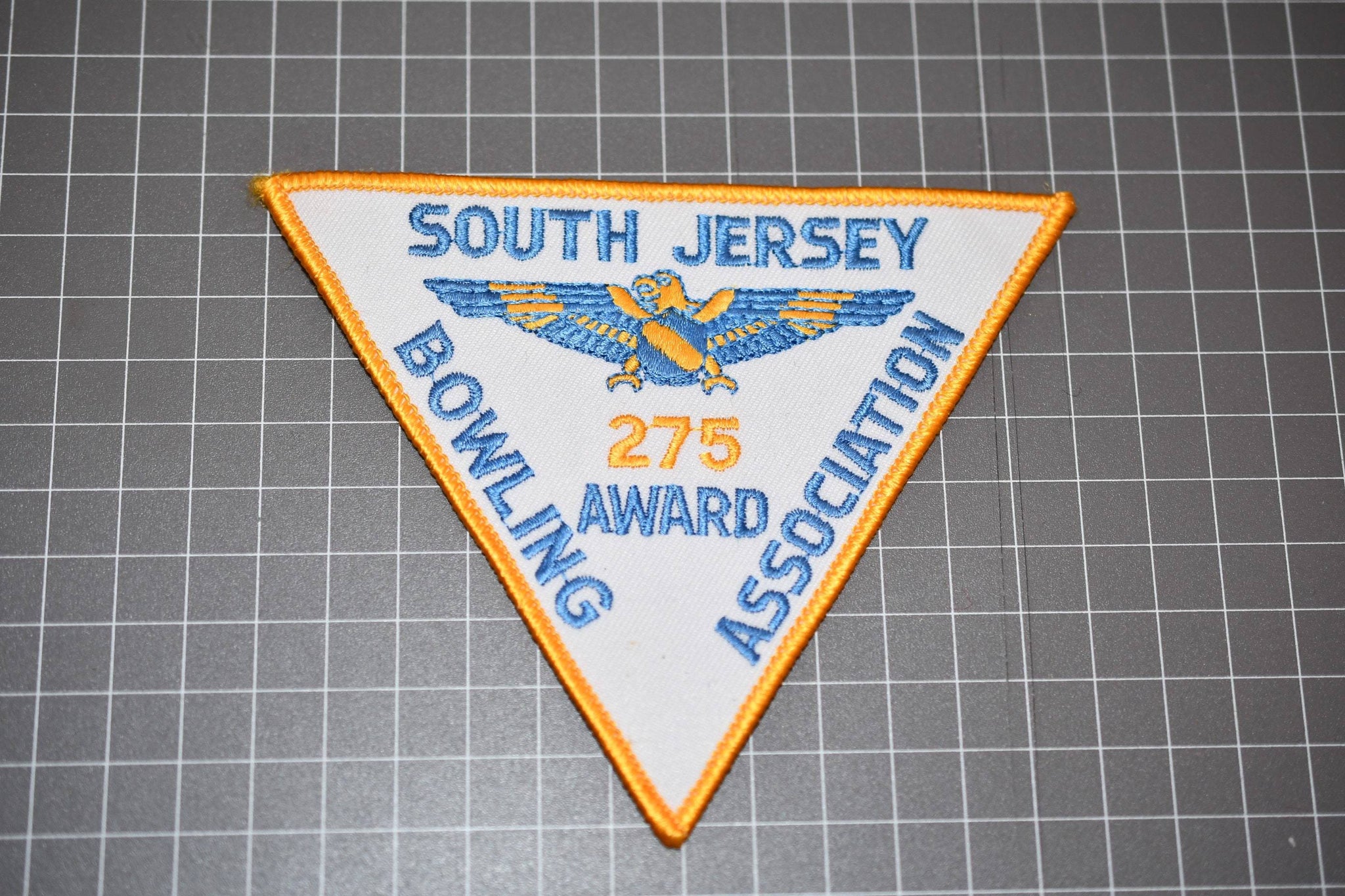 South Jersey NJ Bowling Association 275 Award Patch (B21-144)