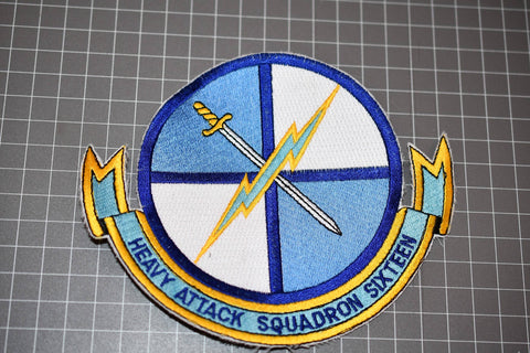 USN VAH-16 Heavy Attack Squadron Sixteen Patch (B21-143)