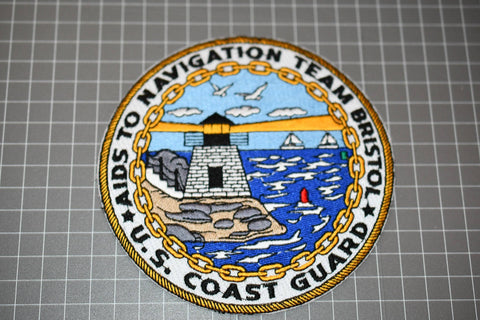 United States Coast Guard Aims To Navigation Team Bristol Patch (B5)