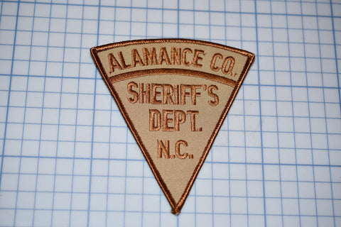 Alamance County North Carolina Sheriff's Department Patch (S3-278)
