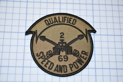 U.S. Army 2/69th Armor Qualified Speed And Power Patch (S3-247)