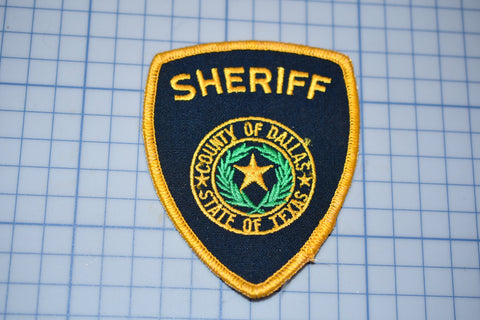 County Of Dallas Texas Sheriff Patch (S3-280)