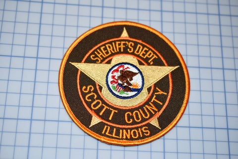 Scott County Illinois Sheriff Department Patch (S3-248)