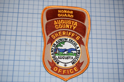 Augusta County Virginia Sheriff's Office Honor Guard Patch (S3-275)