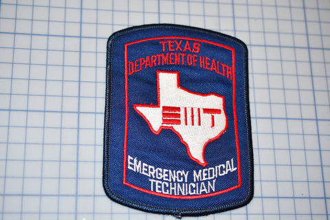 Texas Department Of Health EMT Patch (S4-294)