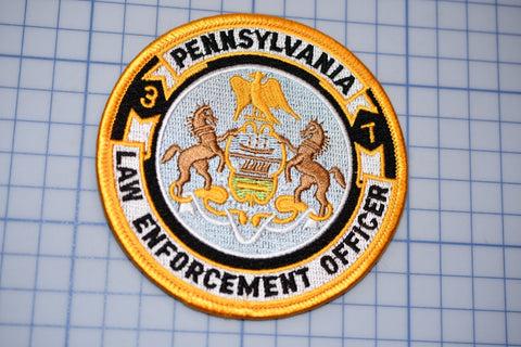 Pennsylvania Law Enforcement Officer Patch (B23-336)