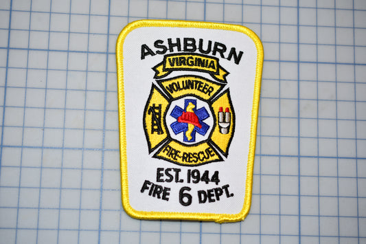 a patch with a fire department logo on it