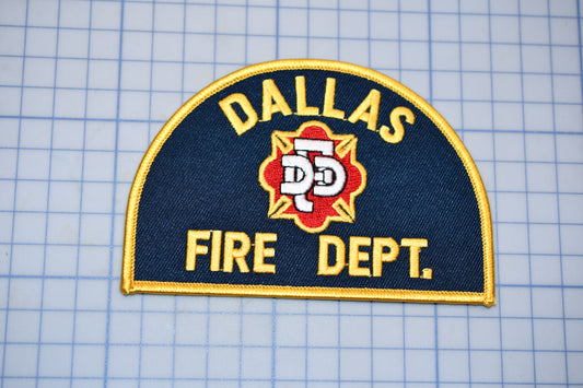 a patch with a fire department logo on it