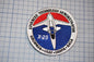 a patch with a picture of a plane on it