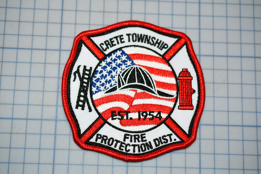 a patch with a fire department logo on it
