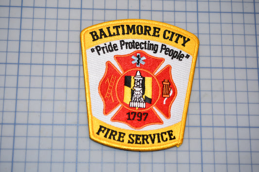 a patch that says baltimore city pride protecting people