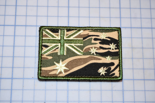 a patch with a flag of australia on it