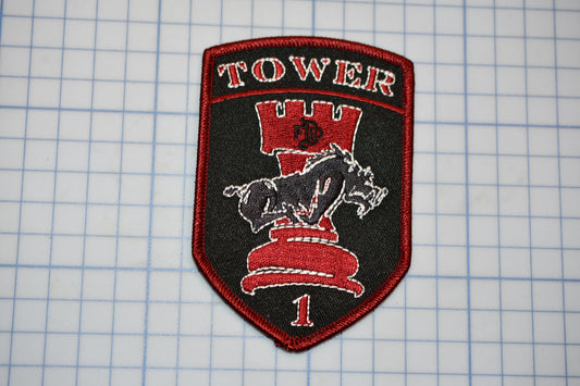 a patch with a picture of a horse on it
