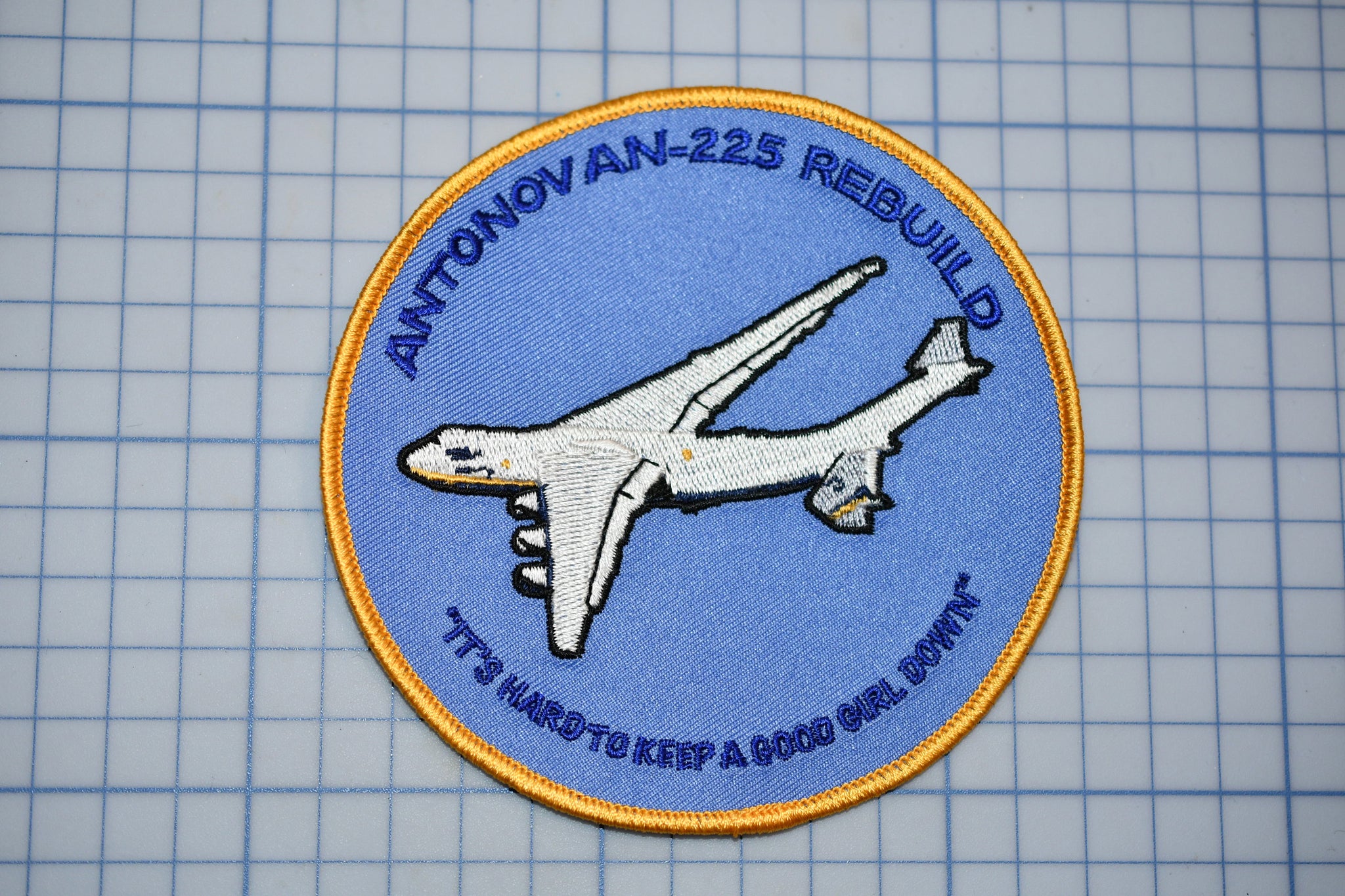 Antonov AN-225 Rebuild Patch “Its hard to keep a good girl down”