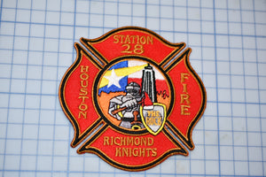 Houston Texas Fire Department Station 28 Patch (Version 2) (B11)