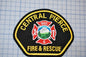 A patch with the text "CENTRAL PIERCE FIRE & RESCUE" and a fire department emblem, indicating it is a badge or patch from the Central Pierce Fire & Rescue department.