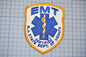 a New Jersey State Certified Health Emergency Medical Technician (EMT) patch.