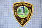 a badge on a piece of paper that says barren springs fire department