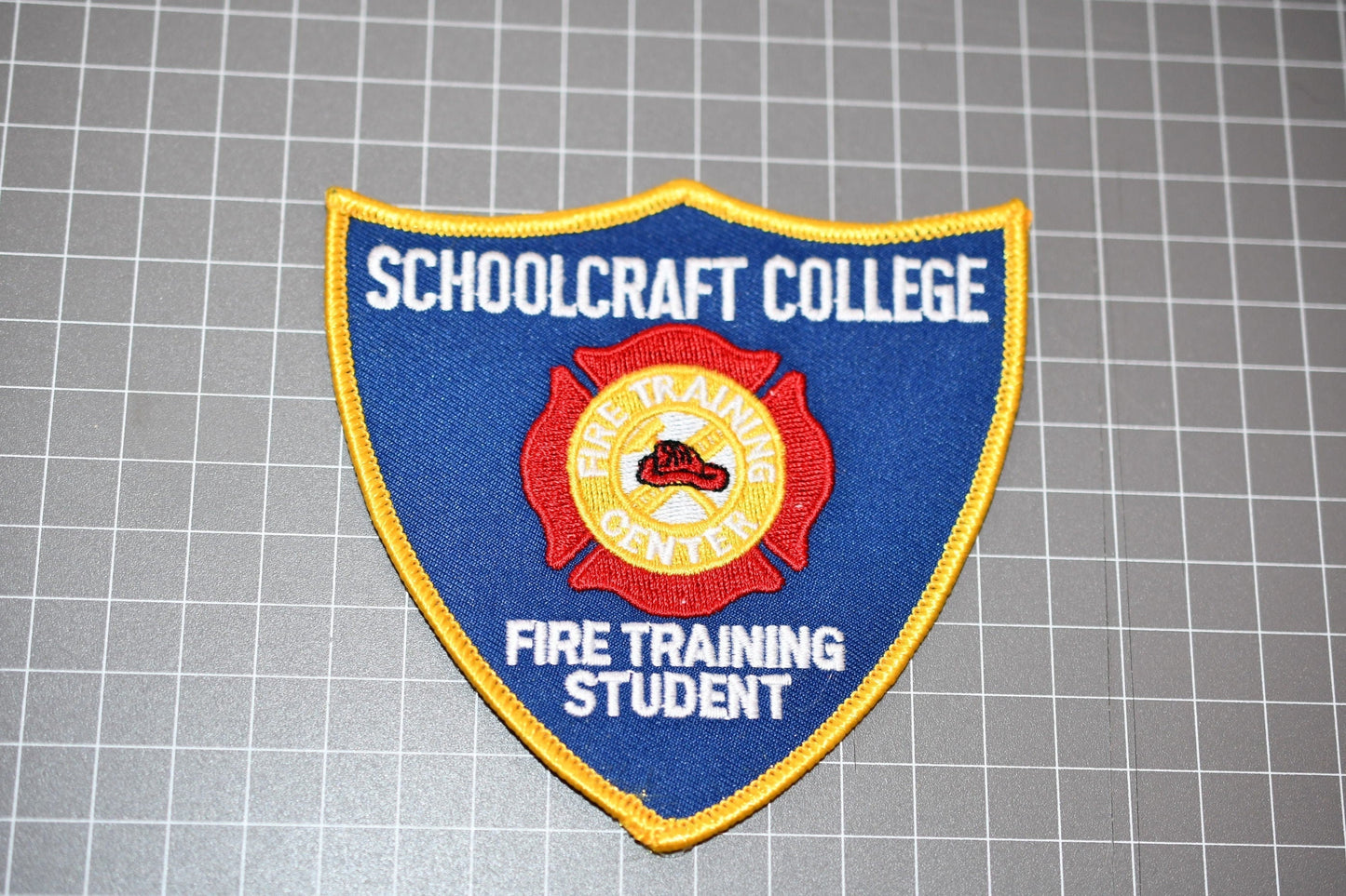 Schoolcraft College Michigan Fire Training Student Patch (B23-155)