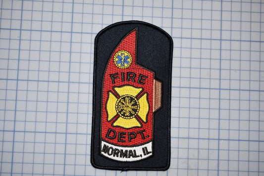 Normal Illinois Fire Department Patch (B23-321)