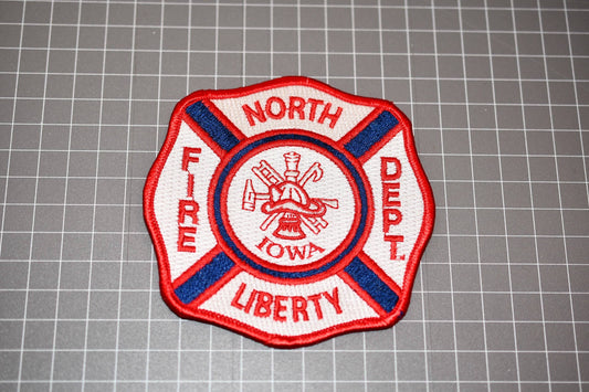 North Liberty Iowa Fire Department Patch (B8)