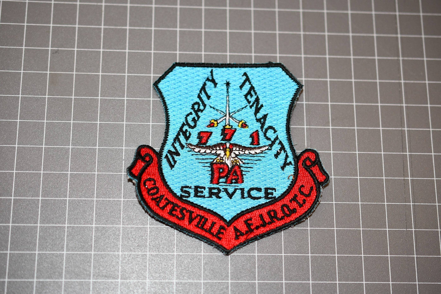 Oatesville High School Pennsylvania High School AFJROTC Patch (B21-143)