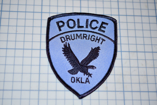 Drumright Oklahoma Police Patch (S3-265)