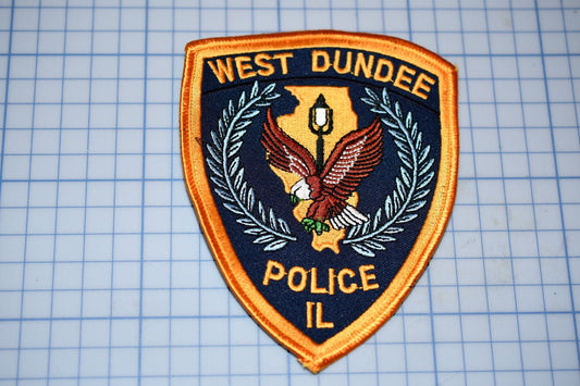 West Dundee Illinois Police Patch (S3-266)