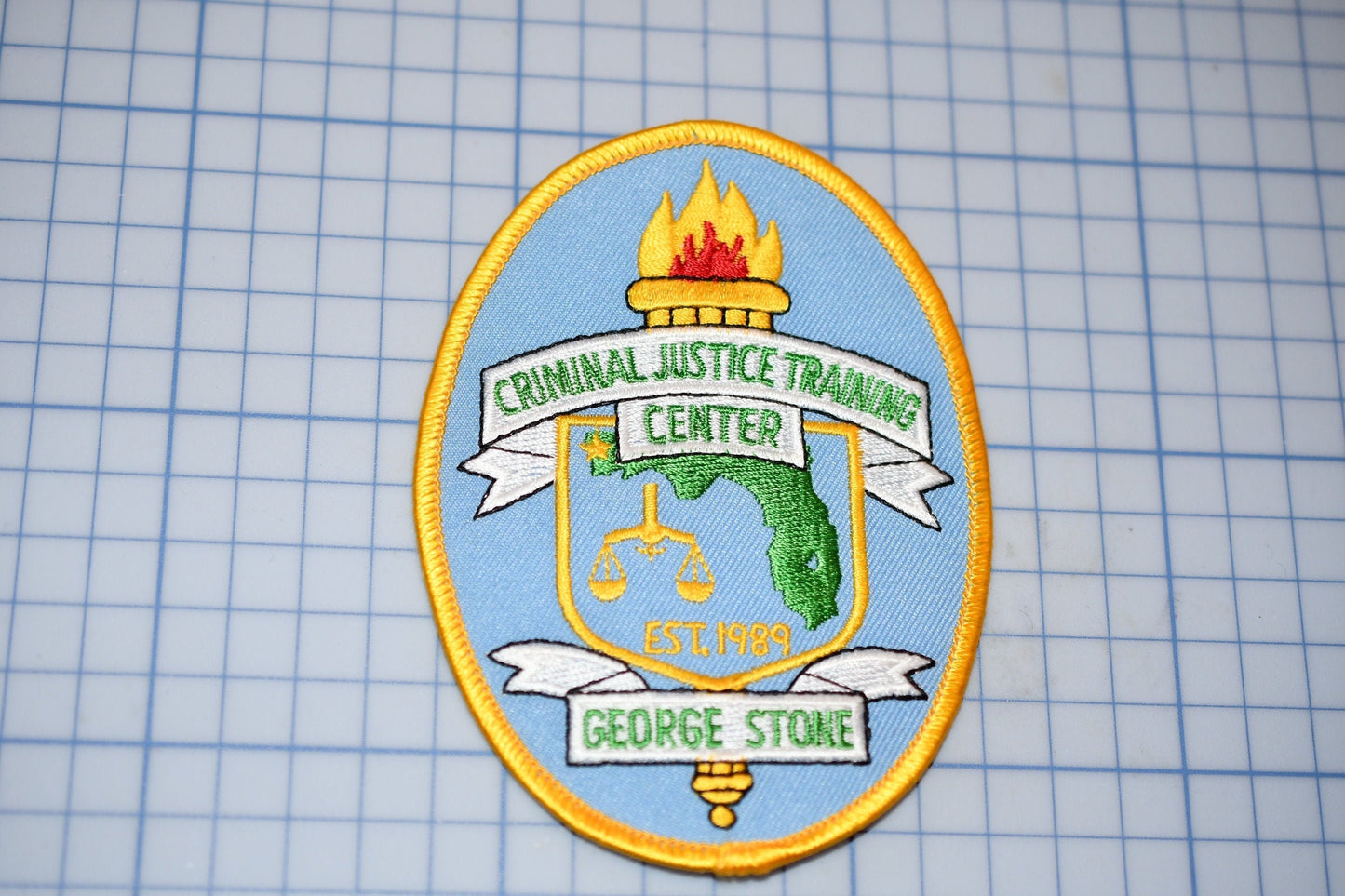 George Stone Criminal Justice Training Center Florida Patch (S4-281)